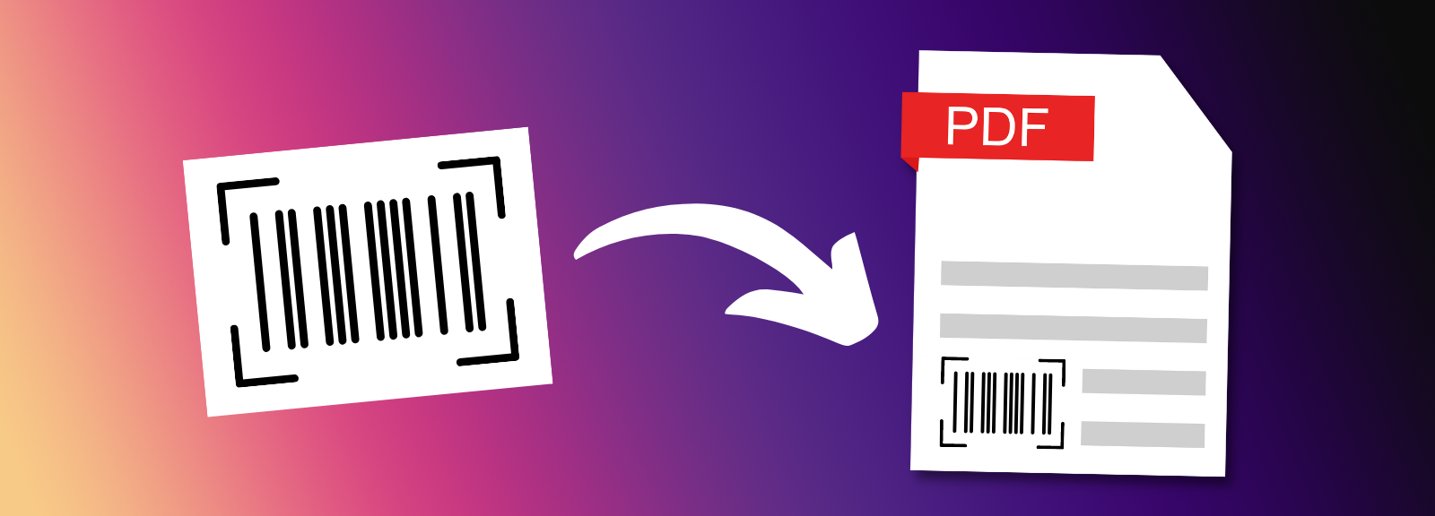 Add Generated Barcodes to PDF Forms